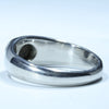 Natural Boulder Opal Mens Silver Ring -Size 9.5 Code-SM174