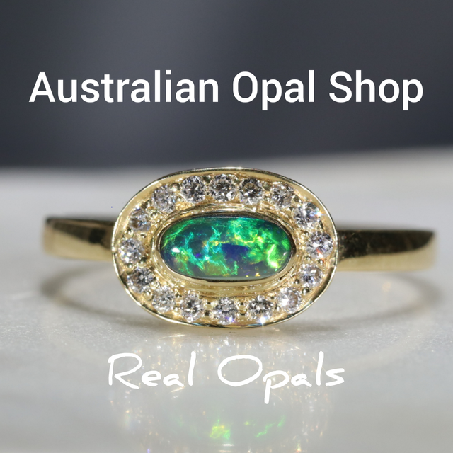 Real 2025 opal rings