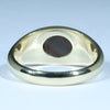 Queensland Solid Boulder Opal Mens Gold Ring - Size 9.75 US Code GM006