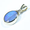 10k Gold - Solid Queensland Boulder Opal - Natural Diamond