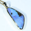 Opal Birthstone for October Gold Pendant