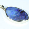 Opal Birthstone for October Gold Pendant 