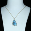 Easy Wear Large Opal Gold Pendant Design