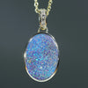 Real Opal Gold Pendant