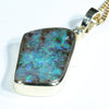Real Opal Gold Pendant