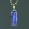 Boulder Opal Gold Pendant 
