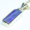 Soild Opal Gold Pendant