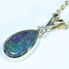 Australian Opal Gold Pendant
