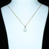 Easy Wear Small Opal Gold Pendant Design
