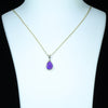 Easy Wear Small Opal Gold Pendant Design