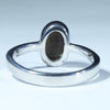 Australian Solid Boulder Opal Silver Ring - Size 6.5 Code CC256