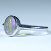 Sterling Silver - Solid Australian Lightning Rindge Crystal Opal