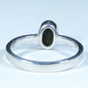 Australian Solid Boulder Opal Silver Ring - Size 9 Code CC193