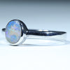 Sterling Silver - Solid Queensland Crystal Opal