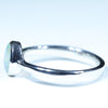 Australian Crystal Opal Silver Ring - Size 8.5 Code CC272