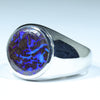Sterling Silver - Solid Queensland Boulder Opal Matrix