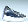 Natural Boulder Opal Matrix Mens Silver Ring -Size 11.25 Code - MM31