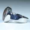 Natural Boulder Opal Matrix Mens Silver Ring -Size 9.5 Code - CC205