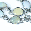 Australian Boulder Opal Silver Bracelet 15.5cm - 19cm Code  CC24J