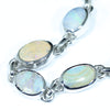 Sterling Silver - 7 Solid Natural Queensland Boulder Opals