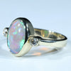 10k Gold - Solid Crystal Coober Pedy Opal
