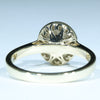 Australian Boulder Opal and Diamond Gold Ring - Size 7 US Code EM296