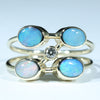 Gorgeous Natural Queensland Boulder Opal Dress Ring Opal Gift Idea