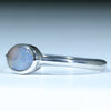 Australian Solid Boulder Opal Silver Ring - Size 9 Code CC293