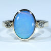 Australian Opal Shop - Plenty Of natural Gold Opal and Diamond Rings