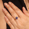 Natural Solid Australian Boulder Opal and Diamond Gold Ring - Size 7.75 Code - EM282