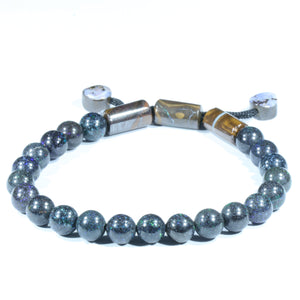 Natural Australian Sandstone Opal Matrix Adjustable Bracelet