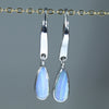Silver Natural Australian Boulder Opal Drop Earrings - Australian Opal Shop 186 Brisbane Rd, Arundel