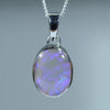 Silver Crystal Pendant at the Australian Opal Shop Gold Coast