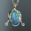 Gold Opal Pendant at the Australian Opal Shop- Gold Coast