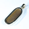 Natural Australian Boulder Opal and Diamond Gold Pendant (25mm x 10mm) Code - Z23