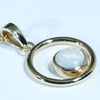 Easy Wear Circle Gold Opal Pendant Design