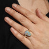 Easy Wear Gold Opal Ring Design - Australian Opal Shop 186 Brisbane Rd, Gold Coast