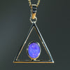 Gold Opal Pendant at the Australian Opal Shop - Gold Coast