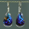 Gold Opal Matrix Earrings at the Australian Opal Shop - Gold Coast