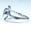 Australian Solid Boulder Opal Silver Ring - Size 6 Code CC252