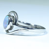 Lightning Ridge Solid Opal Silver Ring - Size 9.5 Code CC202