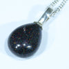 Sterling Silver - Solid Queensland Sandstone Opal Matrix