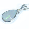 Sterling Silver  - Solid Lightning Ridge Dark Opal