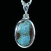 Silver Opal Pendant at the Australian Opal Shop - 186 Brisbane Rd, Arundel - Gold Coast