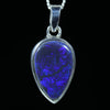Black Opal Silver Pendant - Australian Opal Shop - Gold Coast