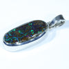 Sterling Silver  - Solid Queensland Boulder Opal