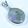 Sterling Silver - Solid Lighting Ridge Dark Opal