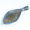 Australian Boulder Opal Silver Pendant with Silver Chain (20mm x 11.5mm) Code - Y77