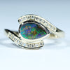 Stunning Gold Solid Opal Ring at The Australian Opal Shop - 186 Brisbane Rd - Gold Coast