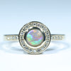 Opal Wedding and Engagement Ring Set - Australian Opal Shop, 186 Brisbane Rd, Gold Coast